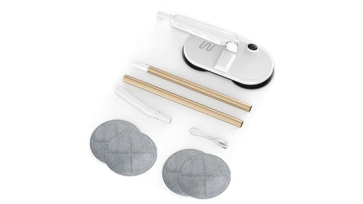 Esfregão Elétrico Flex Mop Para Pisos e Vidros Sem Fio Bivolt Multi Home