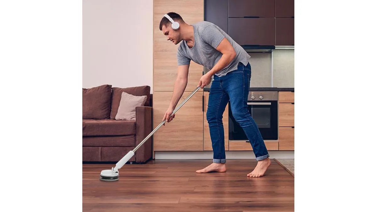Esfregão Elétrico Flex Mop Para Pisos e Vidros Sem Fio Bivolt Multi Home