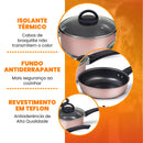 Jogo de Panelas Antiaderente 10 Peças