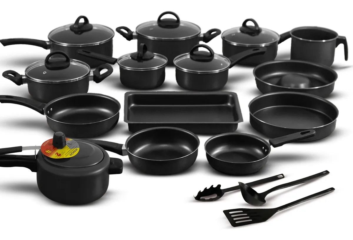 Conjunto de Panelas Imperial 17 Peças Antiaderente