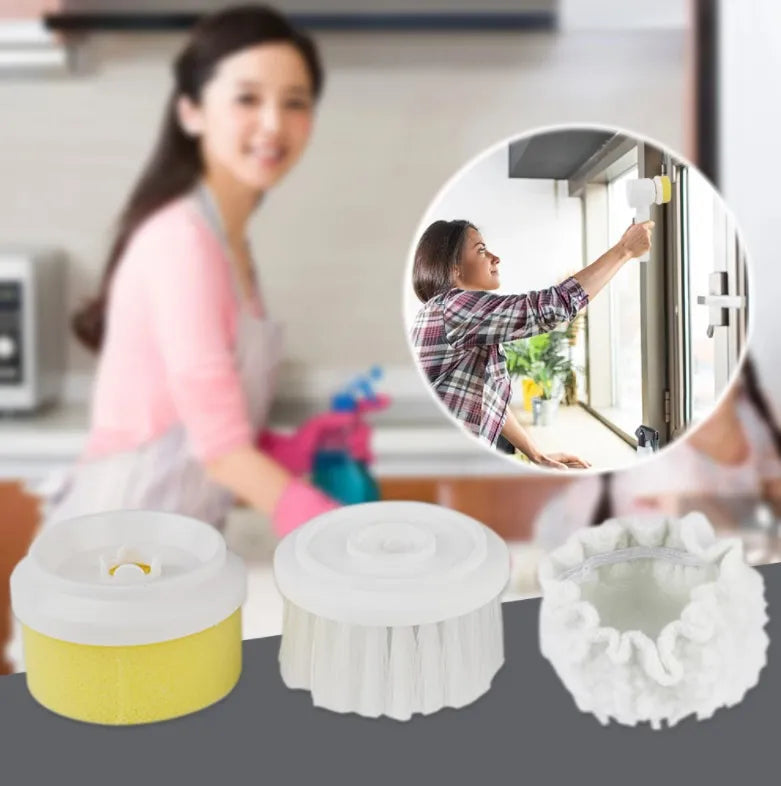 Escova de limpeza Elétrica Portátil 3 em 1 - CleanPro