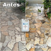 Auto Removedor Instantâneo Power Clean-X Limpa Pisos Chão Antiderrapantes Encardidos Pedras a base de Flúor-Alcalino