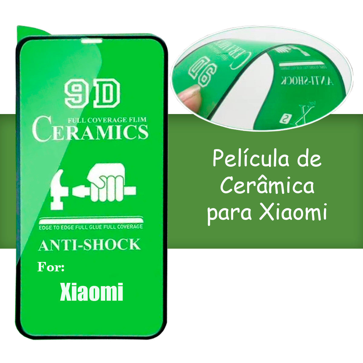 Película Ceramic 9D iPhone
