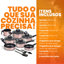 Jogo de Panelas Antiaderente 10 Peças