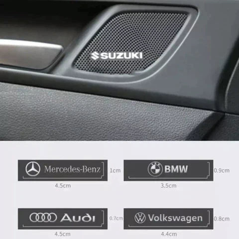 Adesivo de Metal CarLogo (Pague 2 e LEVE 4 🔥)