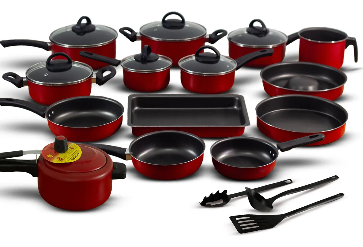 Conjunto de Panelas Imperial 17 Peças Antiaderente