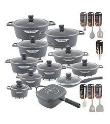 Conjunto de Panelas de Cerâmica Antiaderentes - 11 PEÇAS