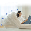 [LEVE 2 PAGUE 1] Sofá Cama Algodão Retrátil 5 em 1