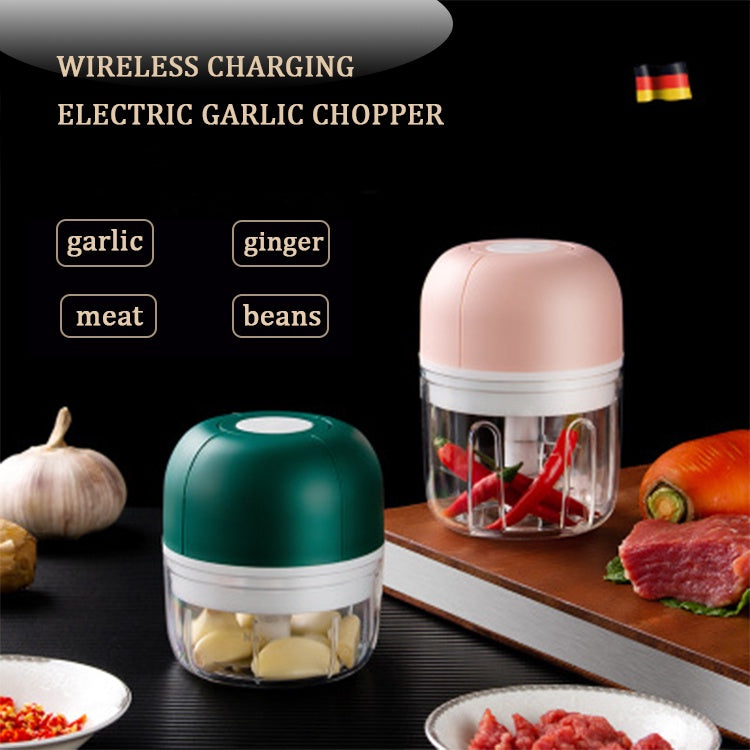 Mini Processador Elétrico Portátil Recarregável USB 100/250ml