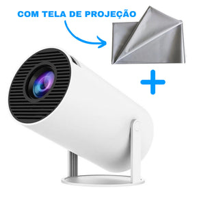 Projetor Portátil 4K [150 POLEGADAS]