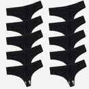 Calcinhas Fio Dental 100% Algodão Egípicio - Pague 5 Leve 10 - OFERTA BLACK