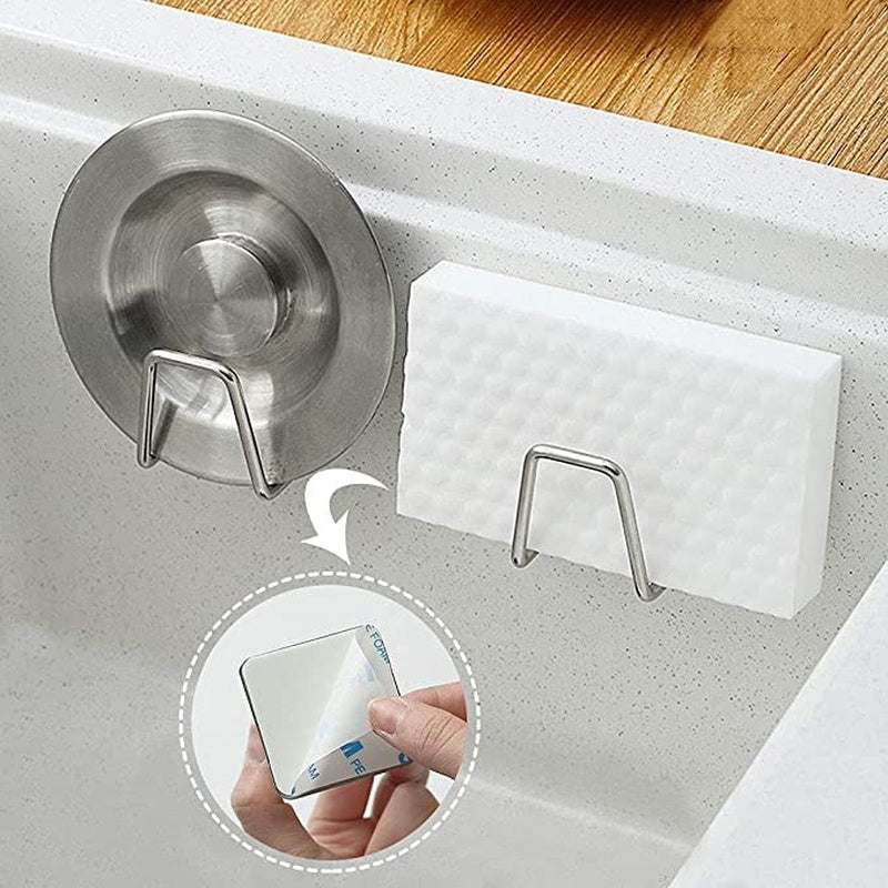 Suporte de Pia para Esponjas em Aço Inoxidável